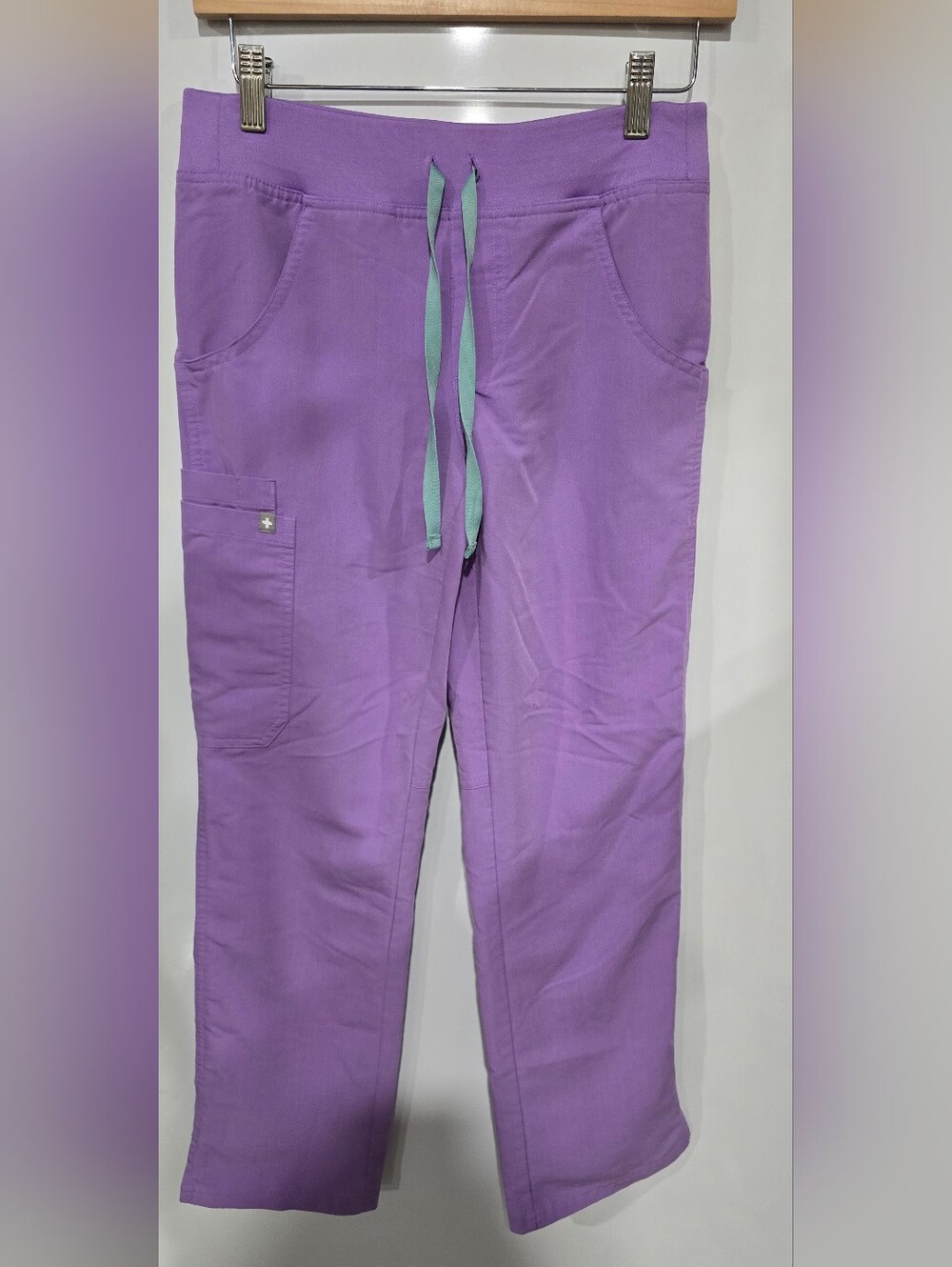 ​FIGS Technical Collection Purple Scrub Pants | XXS/P | Drawstring Cargo